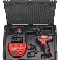 Milwaukee M12 BDDXKIT-202C 4933447836 (с 2-мя АКБ, кейс) Image #7