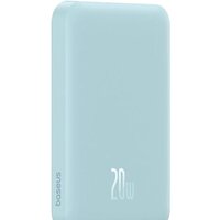 Baseus Magnetic Mini Wireless Fast Charge Power Bank 20W 5000mAh (голубой) Image #1