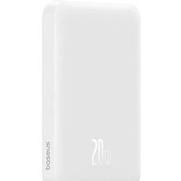 Baseus Magnetic Mini Wireless Fast Charge Power Bank 20W 5000mAh (белый) Image #1