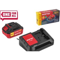 Wortex 1329412 (18В/4.0 Ah + 18В)