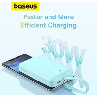 Baseus Magnetic Fast Charge Power Bank Type-C Edition 30W 10000mAh (мятный) Image #14