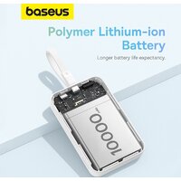 Baseus Magnetic Fast Charge Power Bank Type-C Edition 30W 10000mAh (белый) Image #16