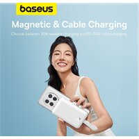 Baseus Magnetic Fast Charge Power Bank Type-C Edition 30W 10000mAh (белый) Image #13