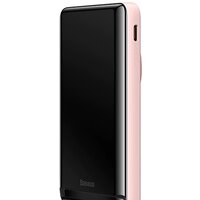 Baseus Magnetic Bracket Wireless Fast Charge 10000mAh (розовый)