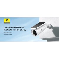 Baseus S1 Outdoor 2K Solar Security Camera Image #4
