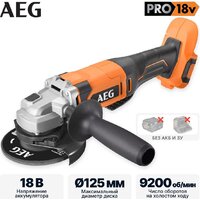 AEG Powertools BEWS18-125X2-0 4935498182 (без АКБ)