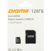 Digma MicroSDXC Class 10 Card10 DGFCA128A01