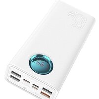 Baseus Amblight Digital Display Fast Charge Power Bank 65W 26800mAh (белый) Image #4