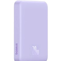 Baseus Magnetic Mini Air Wireless Fast Charge Power Bank 20W 10000mAh (сиреневый) Image #4