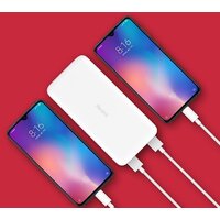 Xiaomi Redmi Power Bank 20000mAh (белый, международная версия) Image #9